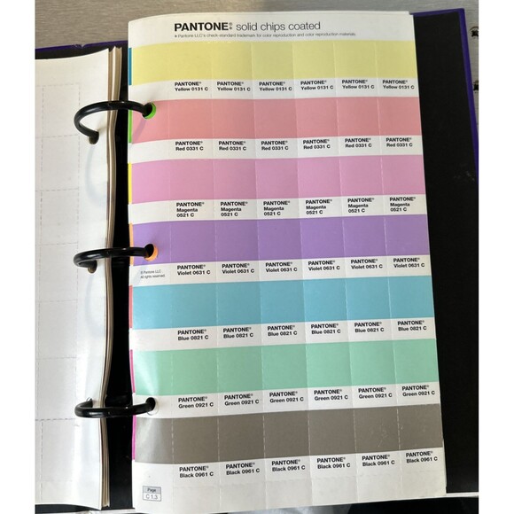 Pantone The + Plus Series Solid Chips COATED Solid Color Book Reference - Picture 8 of 16